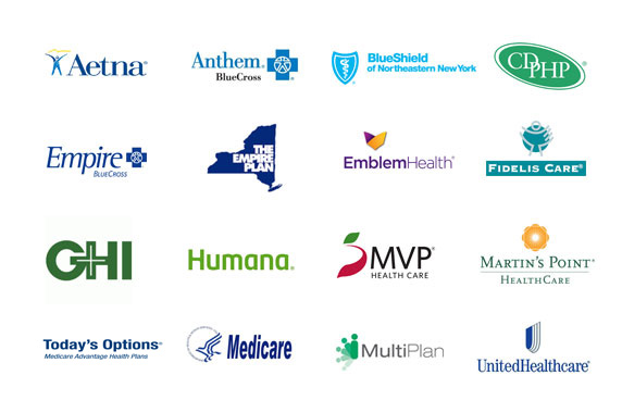 Insurance logos on one page